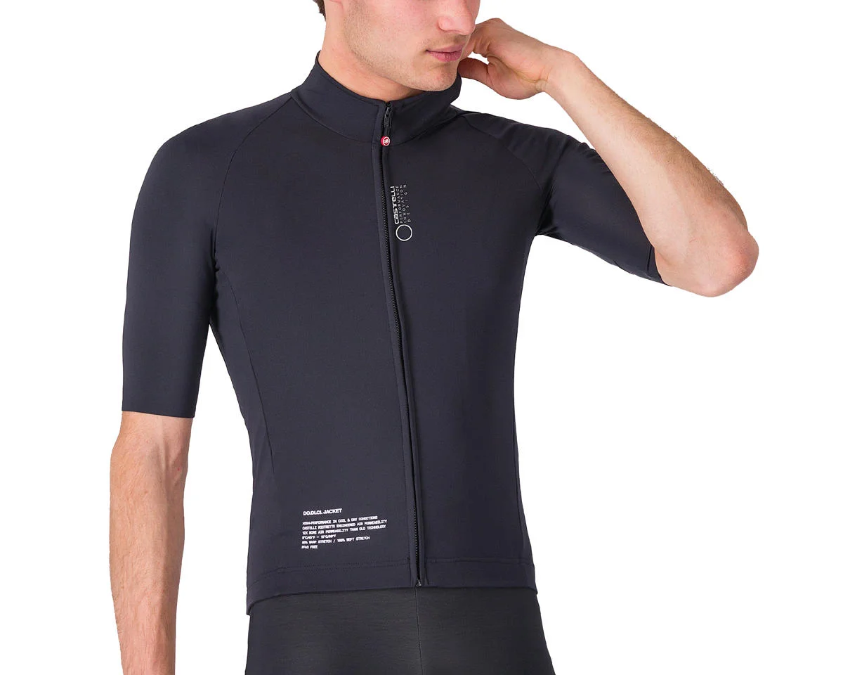 Castelli Do.Di.Ci. Short Sleeve Jacket (Light Black) (M)